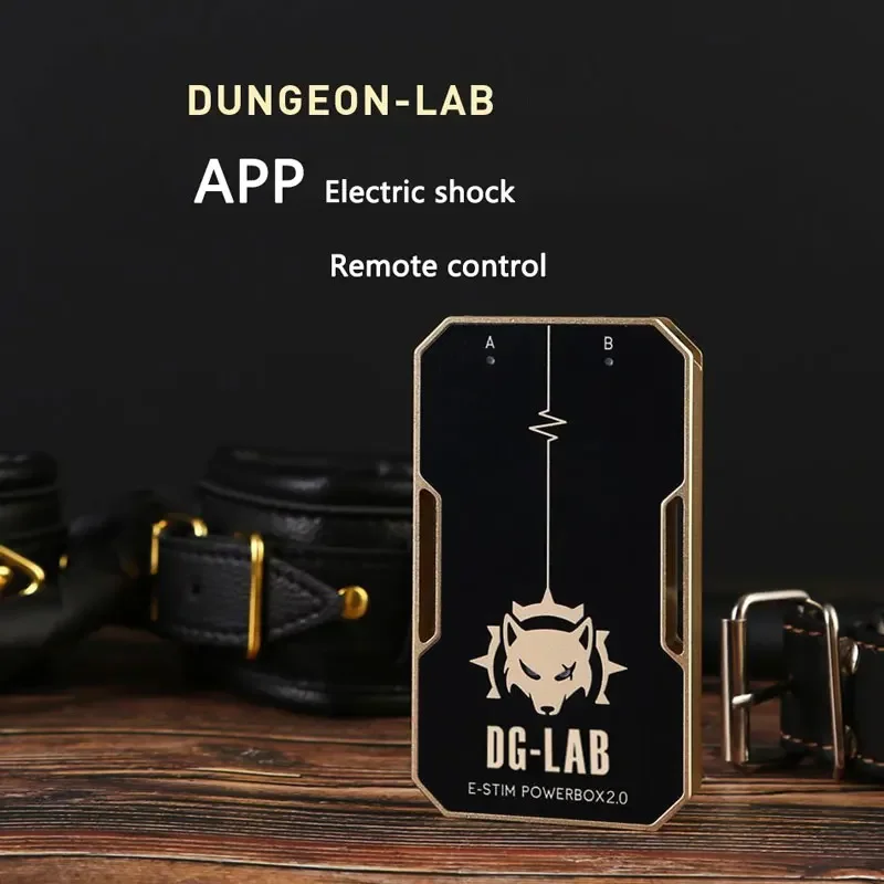 Power Box Control By Mobile APP Electric Shock Tens Electro Device SM Player Sex Electrical Stimulator Shock Therapy Toys