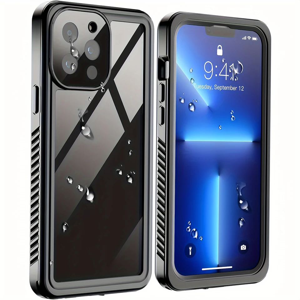 13 Pro Max Waterproof Rugged Phone Case