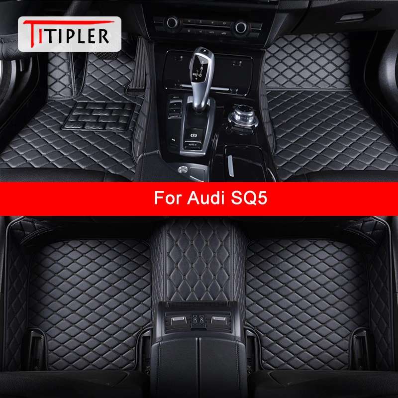 

TITIPLER Custom Car Floor Mats For Audi SQ5 Auto Accessories Foot Carpet