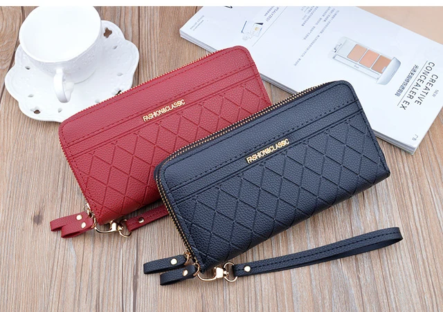 Fashion Selling Classic Wallet Women Top Quality Full Leather Luxurys  Designer Bag Gold And Silver Buckle Coin Purse Card Holder With Box 001  From Dodobag, $142.8