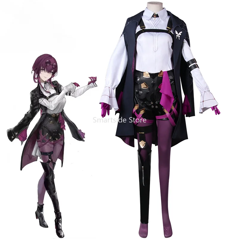 Honkai: Star Rail Kafka Cosplay Costume Sweet Lovely Combat Uniform Women Halloween Party Role Play Clothing Anime Game