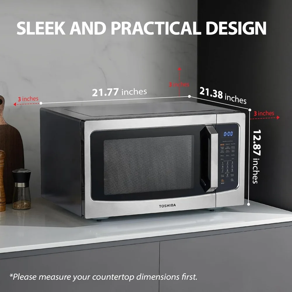 4-in-1 ML-EC42P(SS) Countertop Microwave Oven, Smart Sensor, Convection, Air Fryer Combo, Mute Function, Position Memory 6