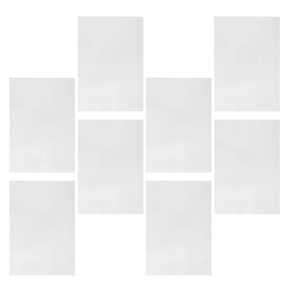어두운 곳에서 빛나는 열수축 필름 8개, DIY 공예 재료, 열쇠고리, 장신구, 인쇄 가능한 수축 필름