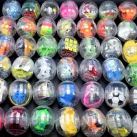 20PCS Gachapon Machine Transparent Gachapon Toys Creative Coin-Operated Gachapon with Random Doll Toys Children's Birthday Gift 1