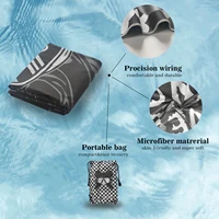 HiTurbo Microfiber Marine Animal Beach Towel Absorbent Quick dry Soft Yoga Swimming Resort Mountain climbing towel 4