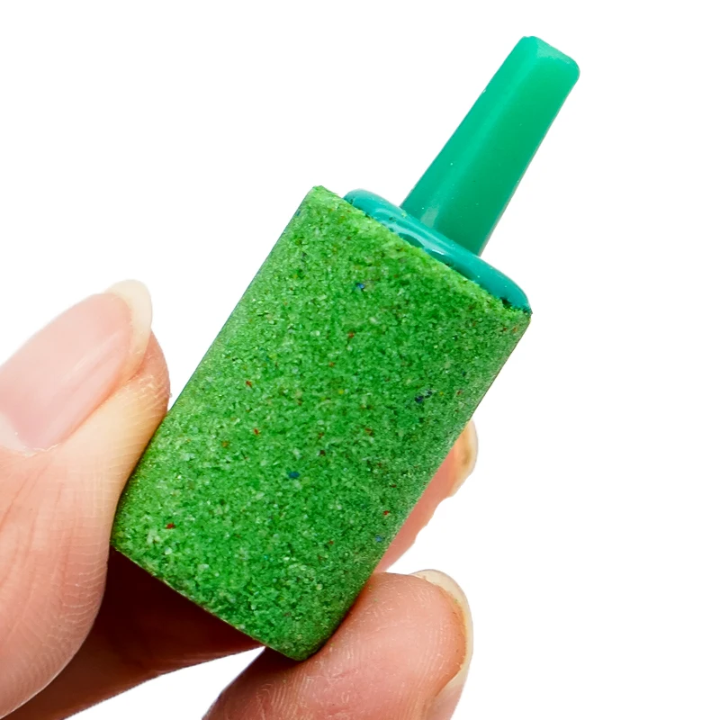 2/5/10pcs Aquarium Cylinder Shape Air Stone Mineral Bubbles Release Fish Tank Punp Airstone Aeration Aerator Accessories 5