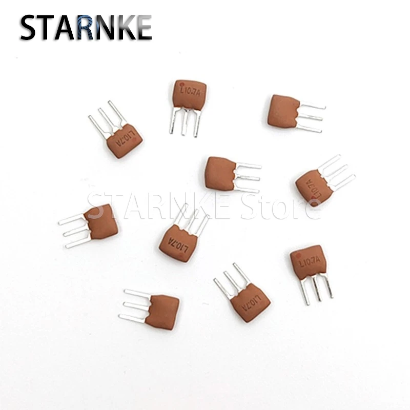 10PCS Ceramic Filter LT10.7MA5 L10.7A 10.7MHZ 10.7M 3P Inline DIP-3 3Pin Radio Commonly Used ceramic filter