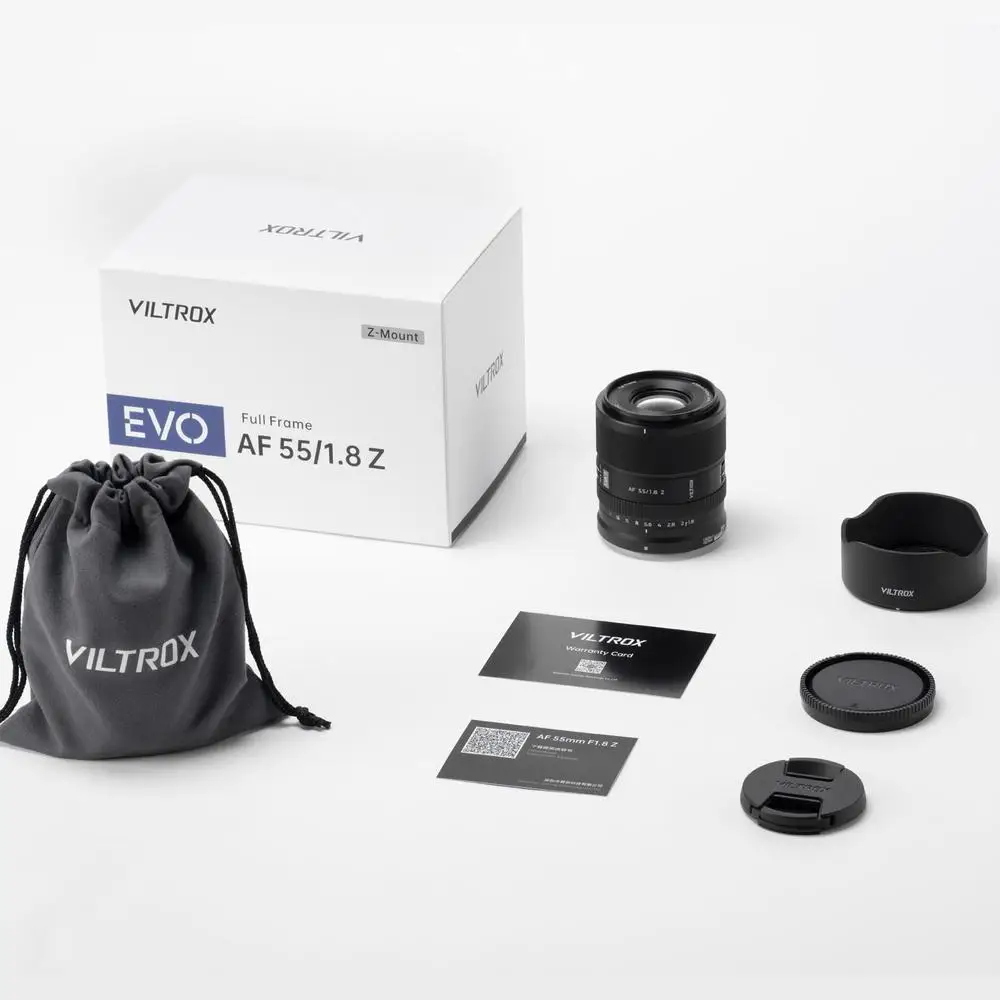 VILTROX 55mm F1.8 EVO APO 렌즈 풀프레임 오토포커스 프라임 렌즈 ( E-마운트 A7IV ZV-E1 A7CII, 니콘 Z-마운트 Z30 Z50 Z50II 호환)