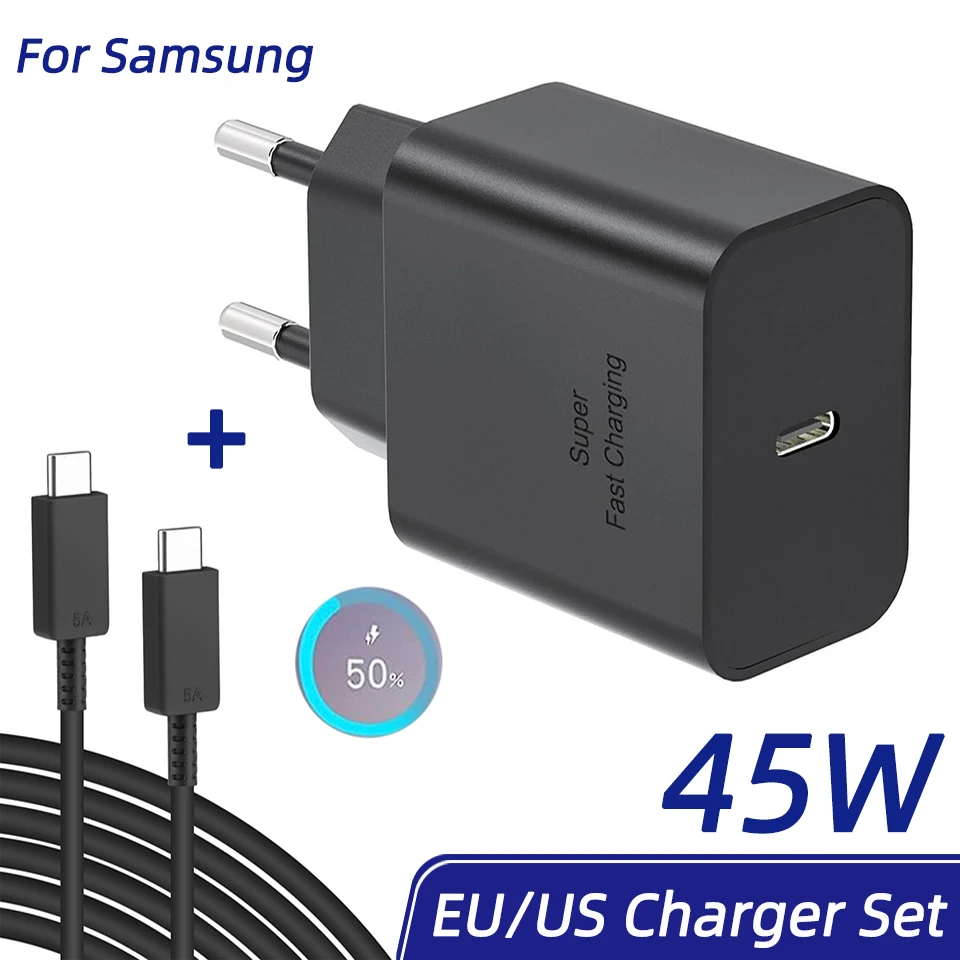 Super Fast 45W USB-C Charger Adapter