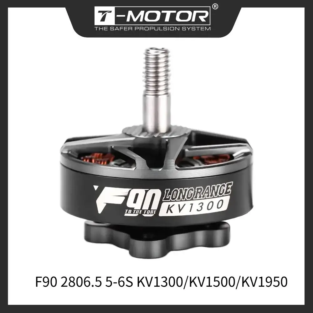 T-motor T-HOBBY F90 2806.5 5-6S KV1300/KV1500/KV1950 Brushless Motor Fpv Racing Drone Motor For longer fight time Drone DIY Part