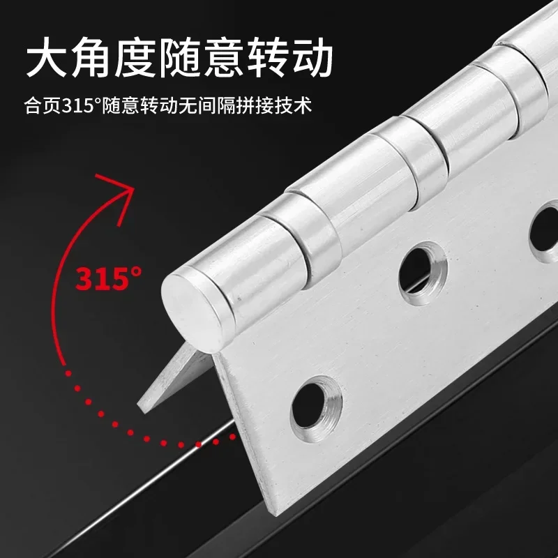 Bedroom wooden door 201 casement hinge folding cabinet door and window mute 4 inch 5 inch stainless steel bearing hinge stainless steel hinges door hinges