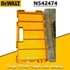 DEWALT N542474 Large Tough Case Empty Screwdriver Bit Parts Storage Box Power Tool Accessories 5