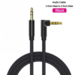 Premium 3.5mm Audio Extension Cable - Versatile Aux Cord for Enhanced Sound Connection (Male to male black2)