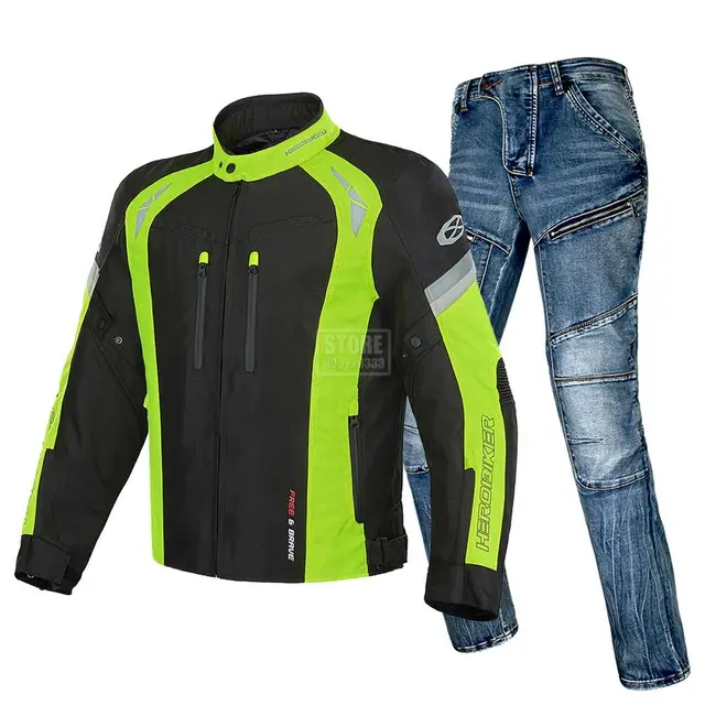 HEROBIKER Motorcycle Jacket For Men All 