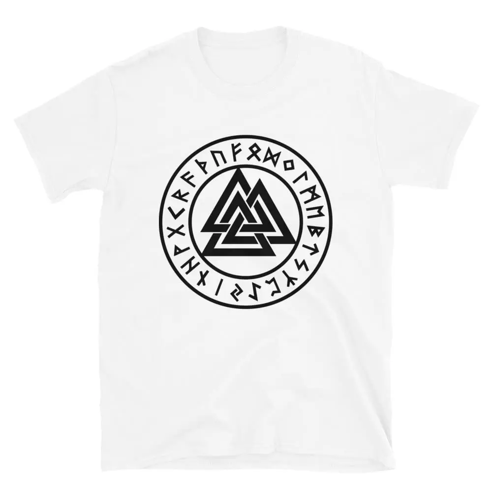 

Футболка Викинга, символ Викинга, рубашка валгаллы, Мужская футболка викинга