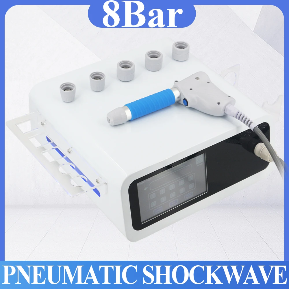 

Пневматический ударно-волновой аппарат для расслабления тела, 8 бар, лечение мышц, массаж талии, спины, ног, облегчение боли, ударно-волновой терапевтический массажер