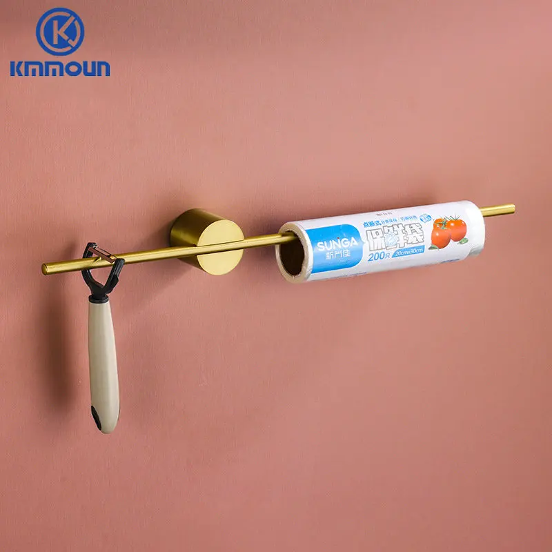Movable Towel Holder Bathroom Shelf Kitchen Storage Rack 40/50cm