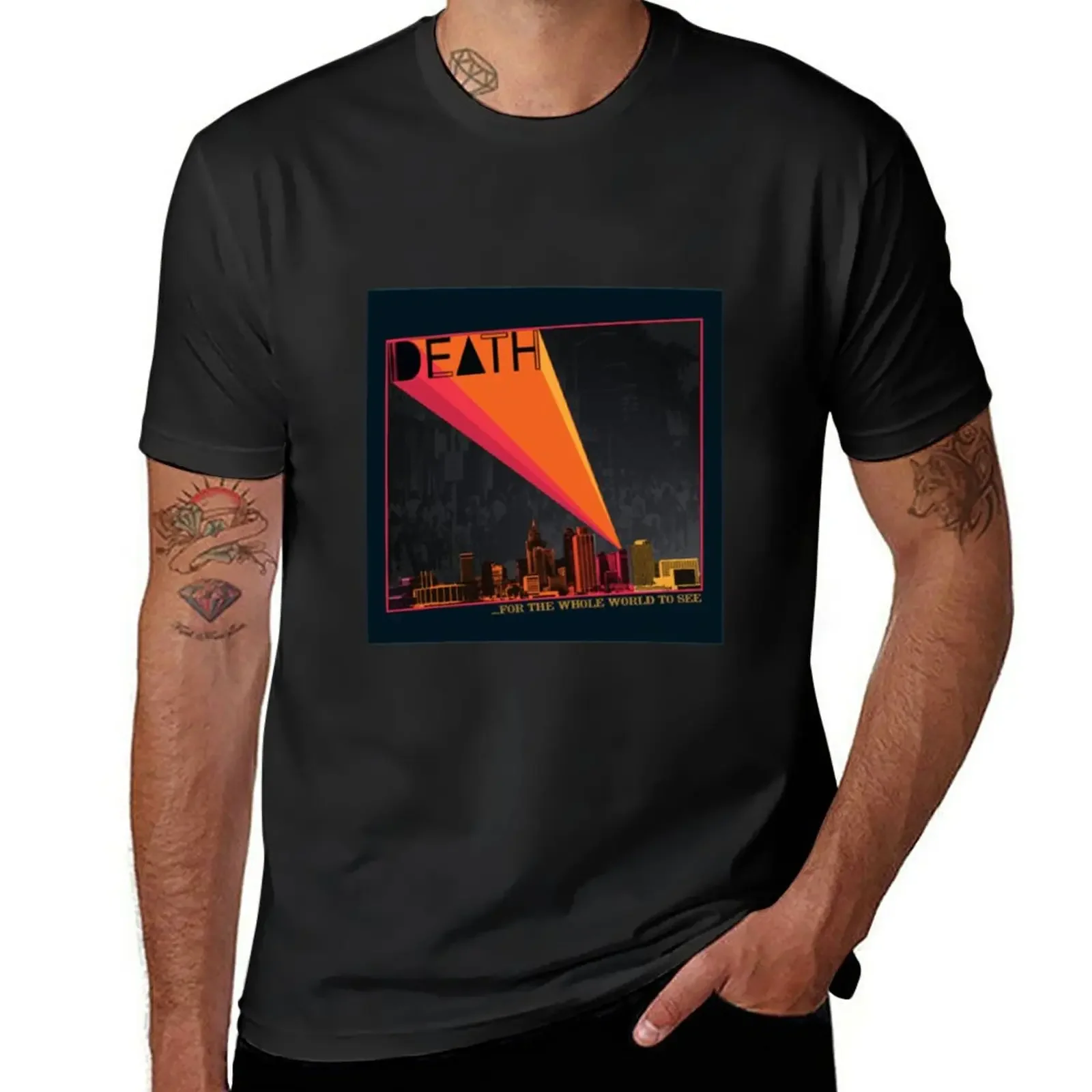 

DeathFor The Whole World To See T-Shirt animal prinfor boys vintage clothes men clothes