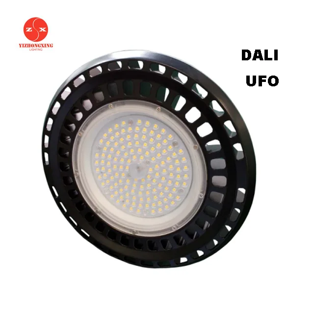 waterproof industrial 100w 150w 200w ufo led high bay with hood