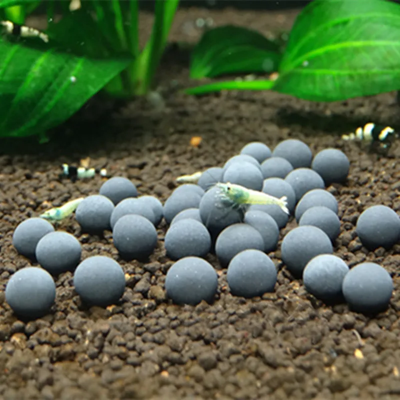 Tourmaline Long Time Effect Slow Release Aquarium Water Purification Living Water Mineral Ball Crystal Red Bee Shrimp tank fish tank water purifier