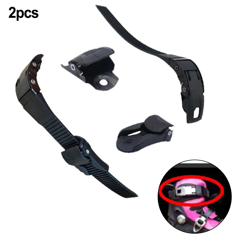 

2pcs Lnline Skates Fastening Straps Skate Shoes Strap Buckle Strap Roller Durable Inline Roller Buckle Hockey Shoe Universal