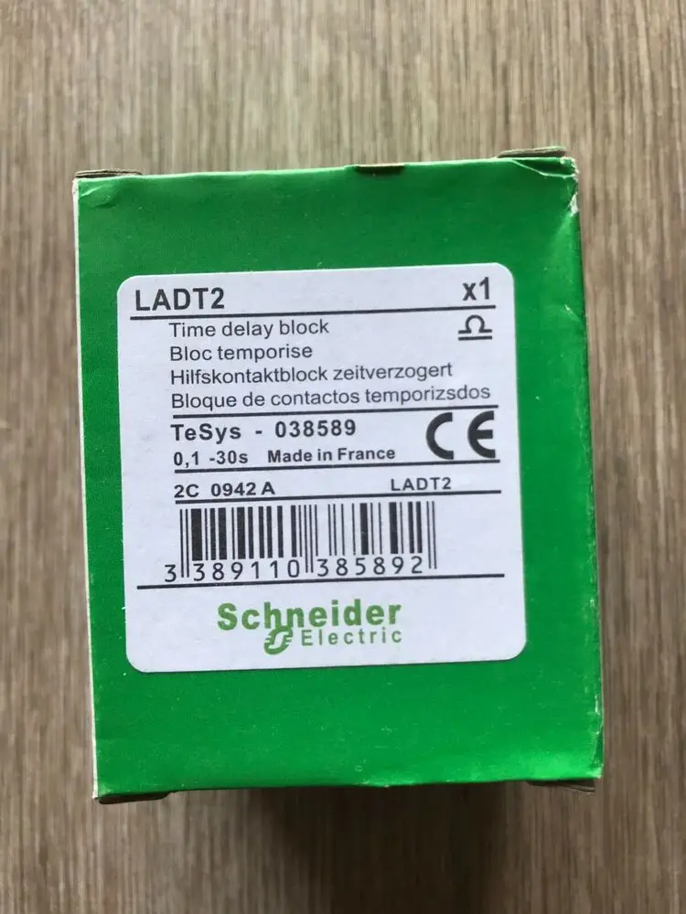 

1 шт. новый блок задержки времени LADT2 Schneider telemecсона 0,1-30s