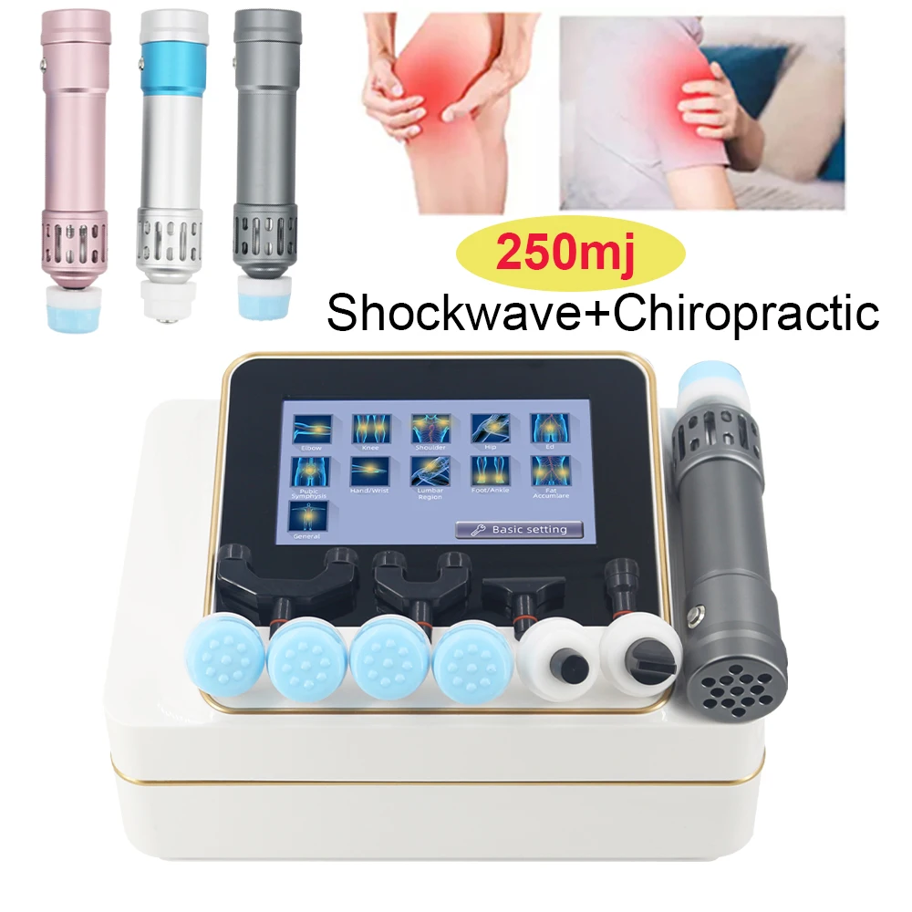 Shockwave Therapy Professional Shock Wave Machine Massage Gun For ED  Treatment Relief Pain 250MJ Muscle Relaxation Massager New - AliExpress