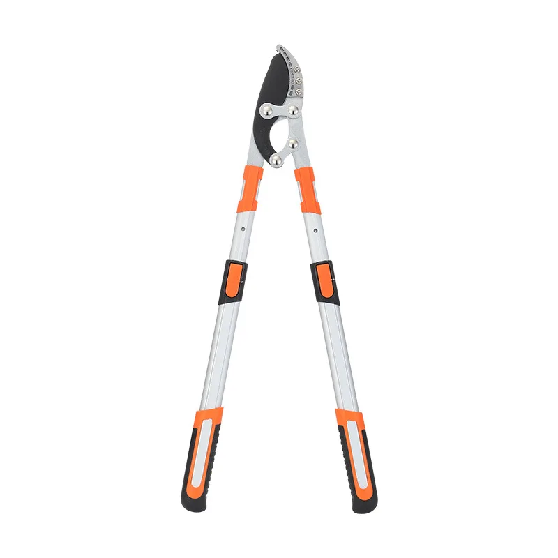 5cm 절단 용량의 샤크 조우형 정원 전정기, 확장형 알루미늄 손잡이가 있는 전문 나무 가지 절단 도구