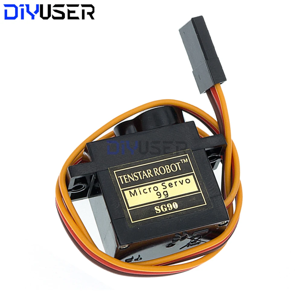Enhanced Servo with Metal or Plastic Gear Option for RC Models and DIY Projects