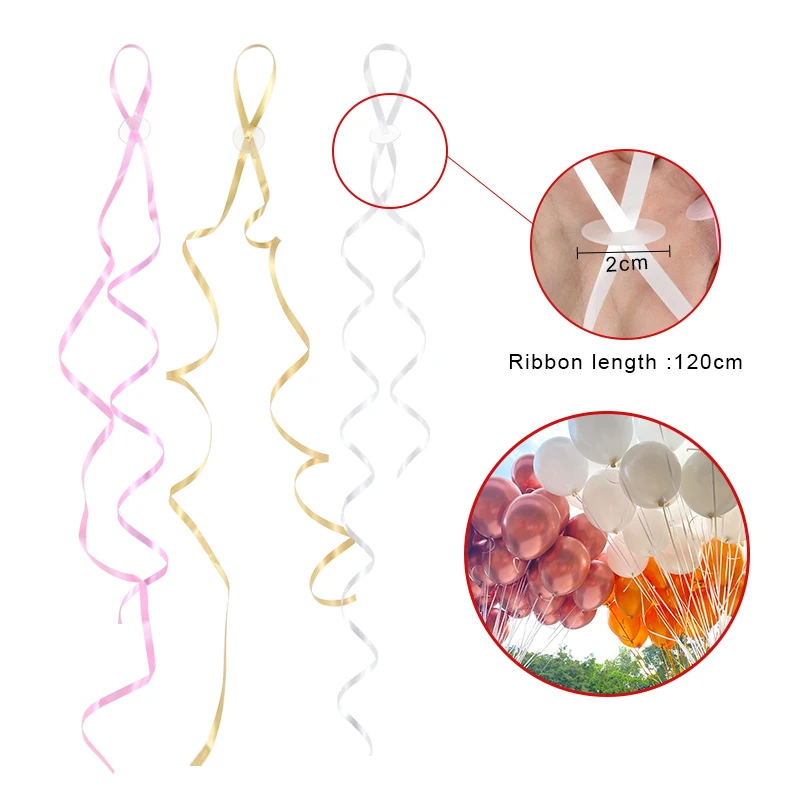 

50pcs Non-knotting Balloon Ribbon Closure Clip Sealing Lock Clip Wedding Birthday Party Balloon Layout Tool Accessorie DIY Decor