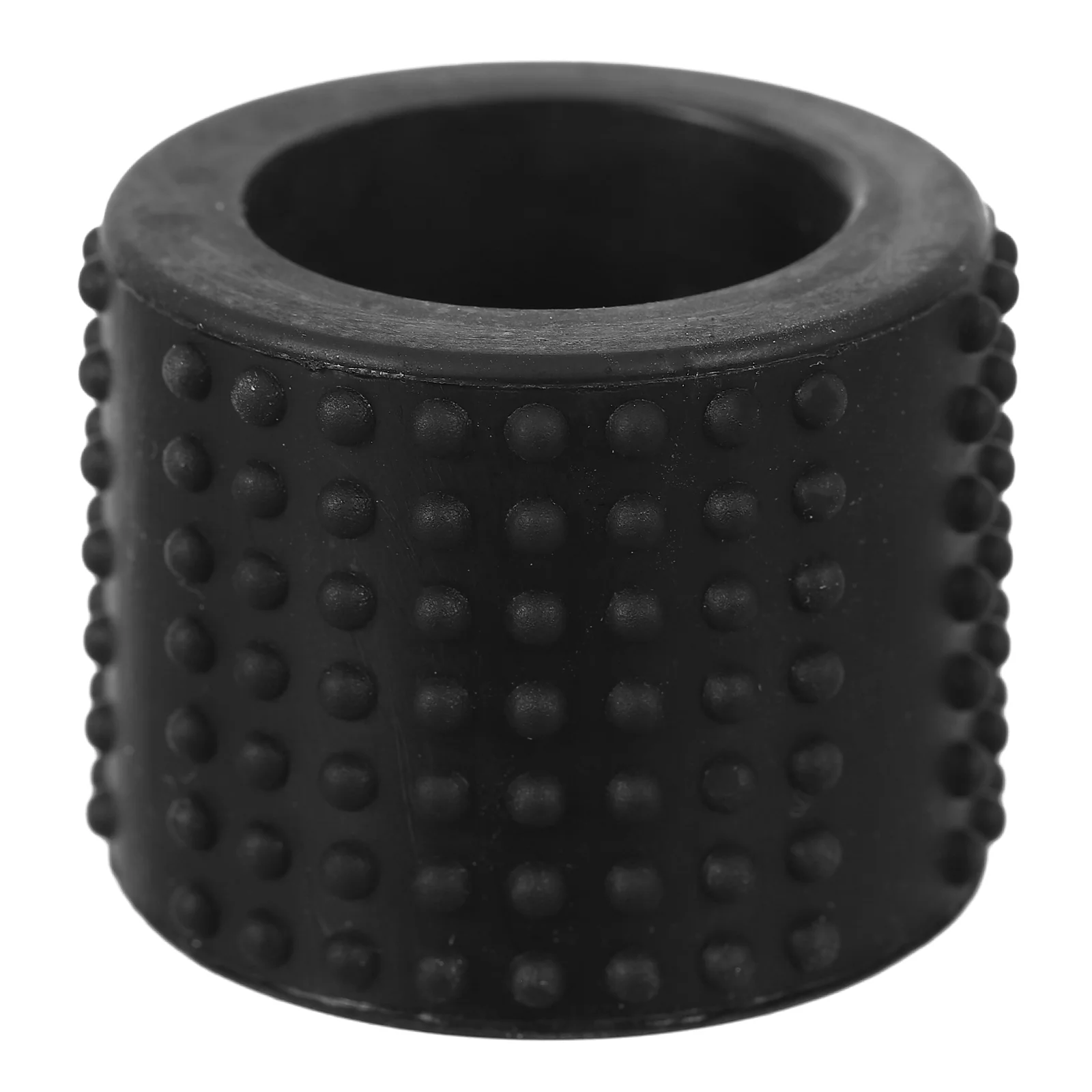 

1Pc 25mm Gear Grip Cover Practical Silicone Tattoo Handle Grip (Black)