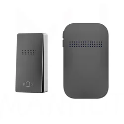 Wireless Waterproof Doorbell with Plug-In Chime and 38 Ringtones - US (1Key  1Bell)