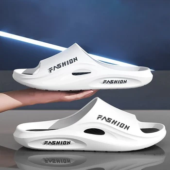 Pantofole da uomo per abbigliamento outdoor in estate con suole morbide 2024 nuovi sandali sportivi di fascia alta per uomo antiscivolo e antiodore 1