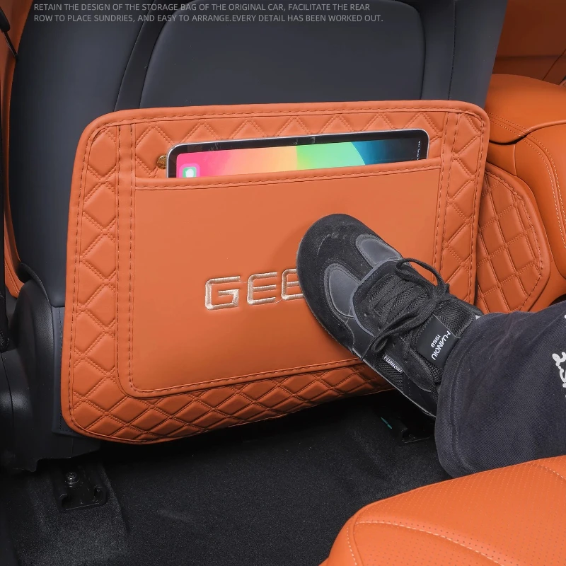 Geely Galaxy M7 뒷좌석 안티 킥 패드 자동차 액세서리 내부 수정 방오 보호