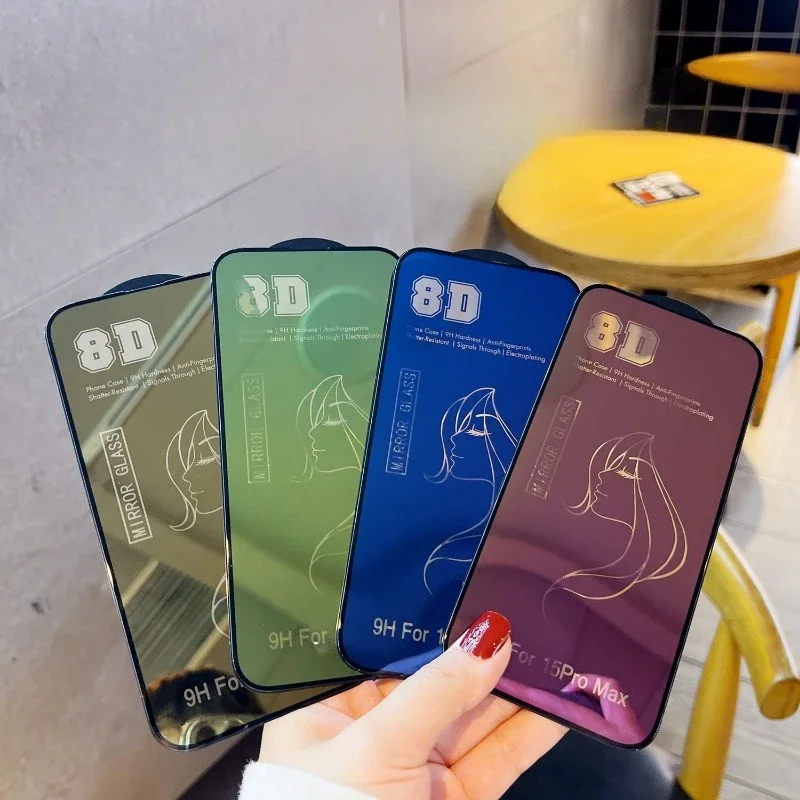 Premium 8D Beauty Full Coverage Protective Mirror Screen Film