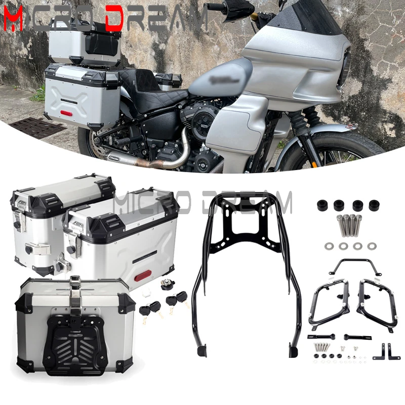 

Держатель для сумки Pannier, для Harley Softail Street Bob 114 Standard 2018-2023