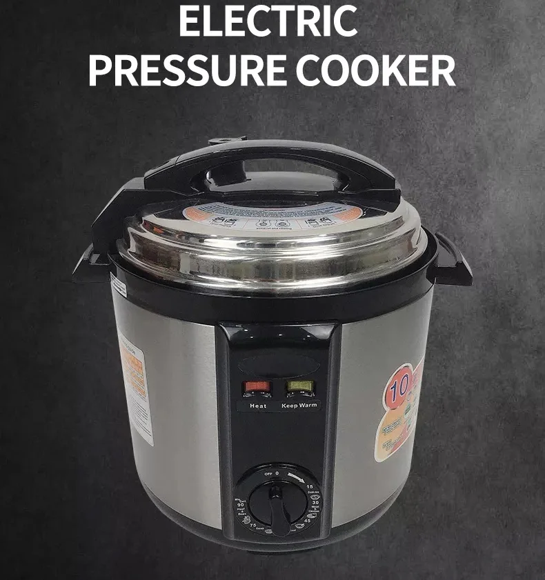 Stainless Steel Household Electric Pressure Cooker 6 Liter Mechanical Multi Cooker