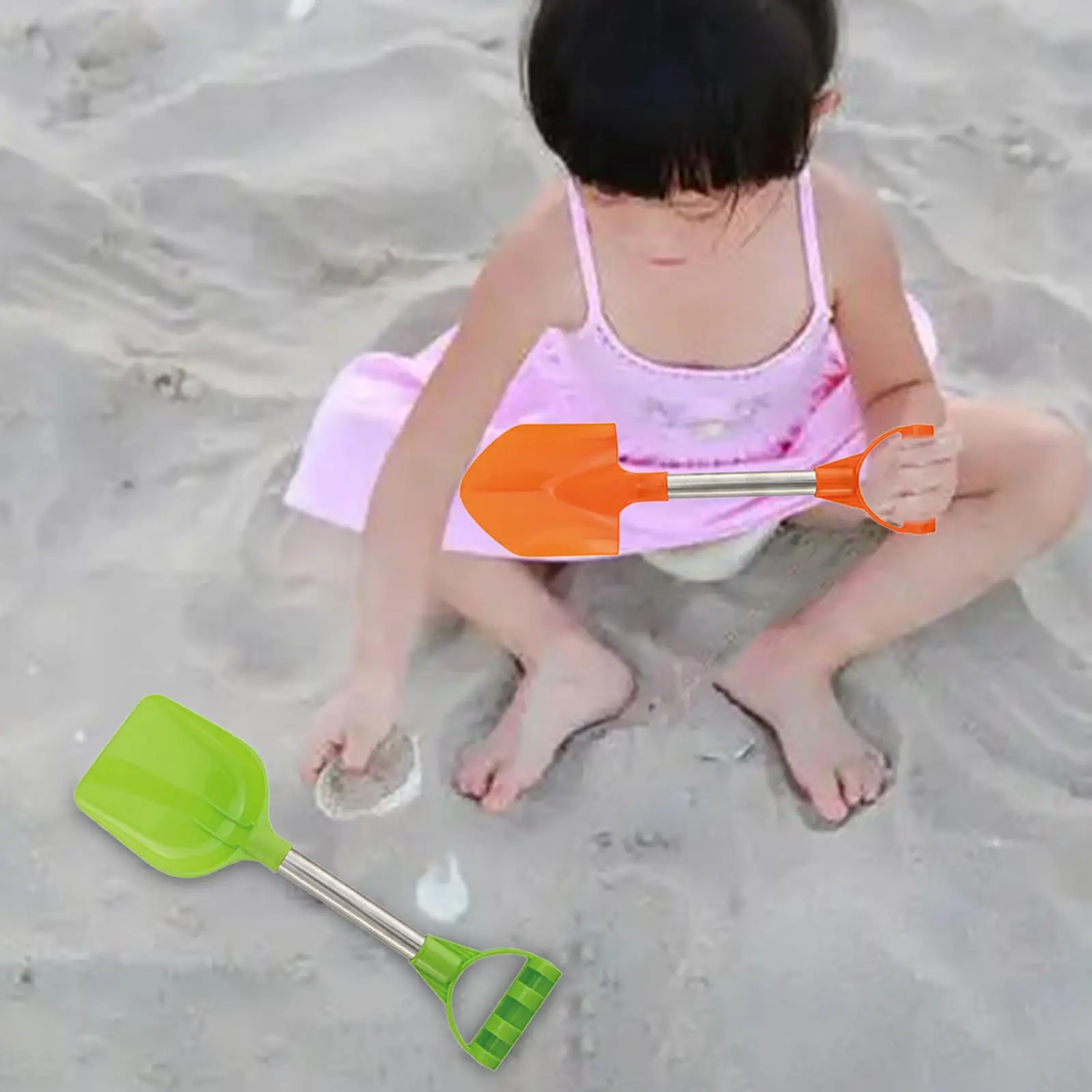 Sand Shovels Toys Gardening Accessories Beach Shovels Toy for Children Gift 4