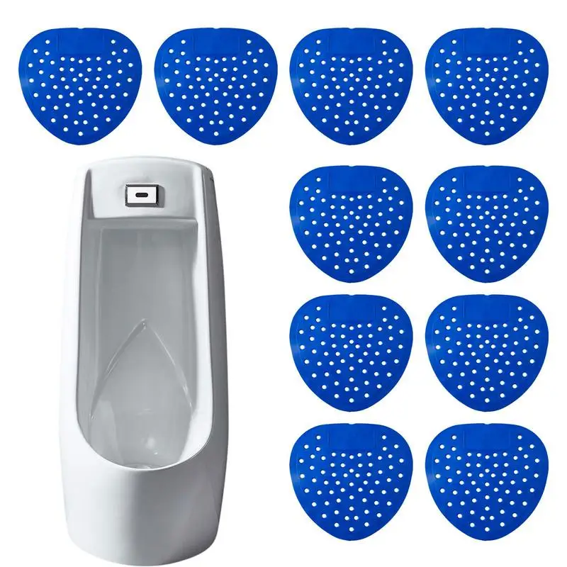 10PCS Urinal Deodorizer Pads Urinal Mat Filter Eco Friendly Natural Mat Safe Multifunctional for Hotels toilet