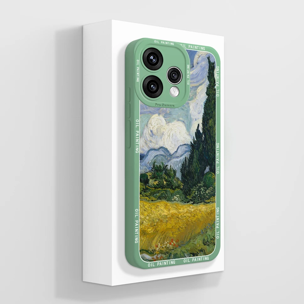 Pretty Flowers Soft Liquid Silicone Phone Case - Lightweight Cover