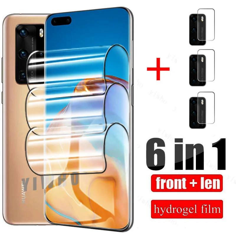 

full curved protective Glass For huawei p40 pro lens Glass screen protector For huawei p 40 pro plus p40+ 5G 40pro p40pro Film