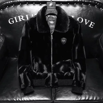 2025 Tendenza moda autunno e inverno Plus Giacca calda ispessita in pile Cappotto casual ampio e confortevole di alta qualità da uomo 1