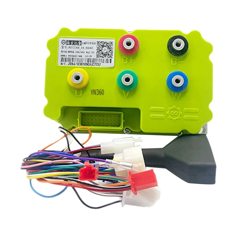 Top!-Ndfardrive ND72360 60V-72V 190A DC Sine Wave Electric Scooter Bluetooth Debugging Programming Motor Controller