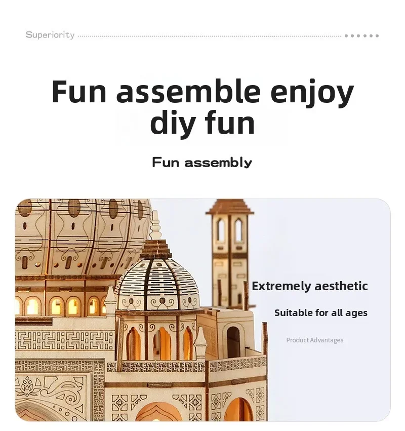 High quality basswood material for durable wooden puzzle construction