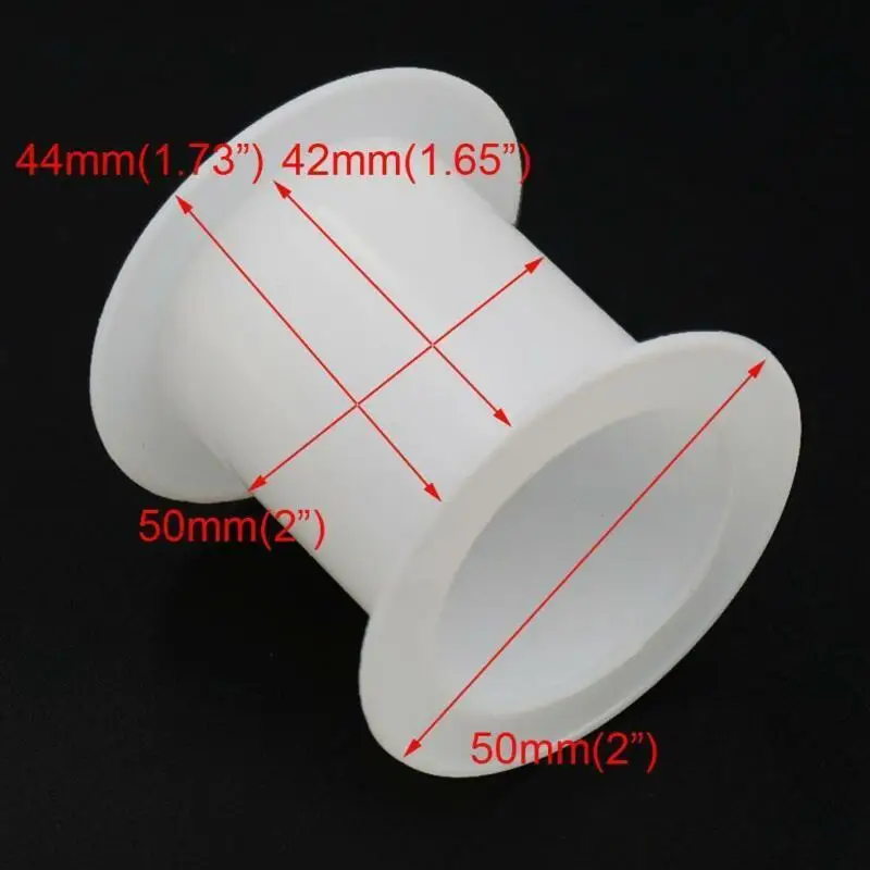 1 5 10pcs White Plastic Empty Spools for Wire Thread Bobbins Jewelry Tools for Home Handwork Accessories plastic wire spools
