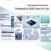 Lenovo ThinkBook 14+ Laptop Ultra 5 225H/Ultra 7 255/Ultra 9 285H/Intel Arc 130T/140T 32GB DDR5 1T SSD 14.5 inches 120Hz Screen 2