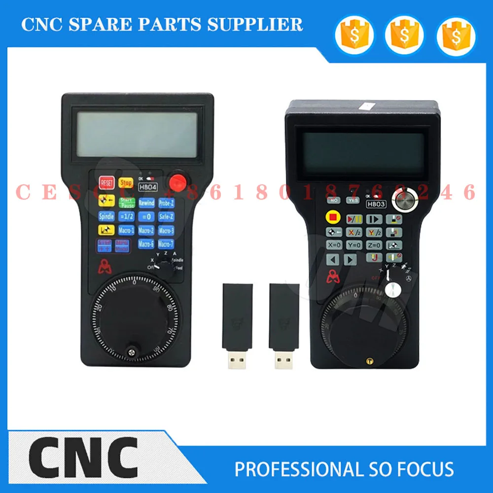 

Hb03 Hb04 3 Sumbu 4 Sumbu Weihong Mach3 Handwheel Nirkabel Cnc Router Remote Control Pengganti Mpgwhb03 Newcarve