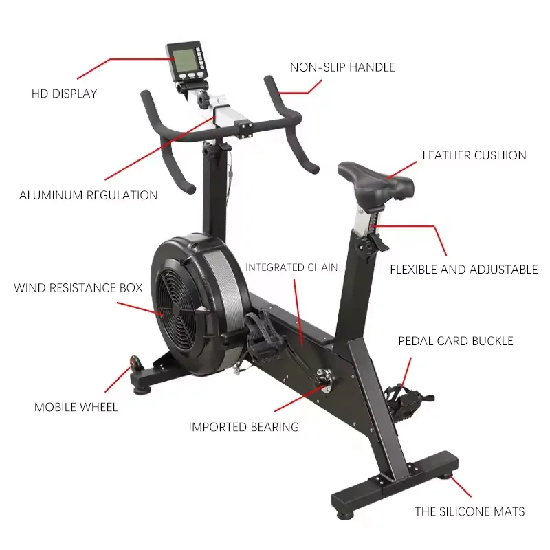 실내용 에어바이크, 팬 사이클링, 고정식 자전거, 피트니스 장비, 운동용 에어바이크