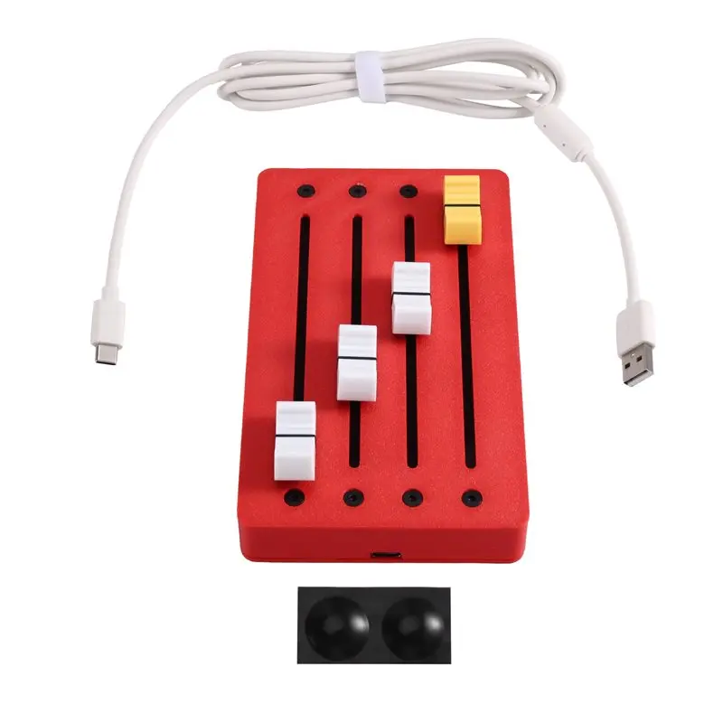【디지털 기기】4채널 MIDI 컨트롤러 CC 컨트롤러 페이더