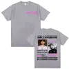 Rapper Dellafuente Tour Cover Graphic T Shirts Men's Clothing Harajuku Hip Hop Punk Oversized T Shirt Casual 100% Cotton T-shirt 5